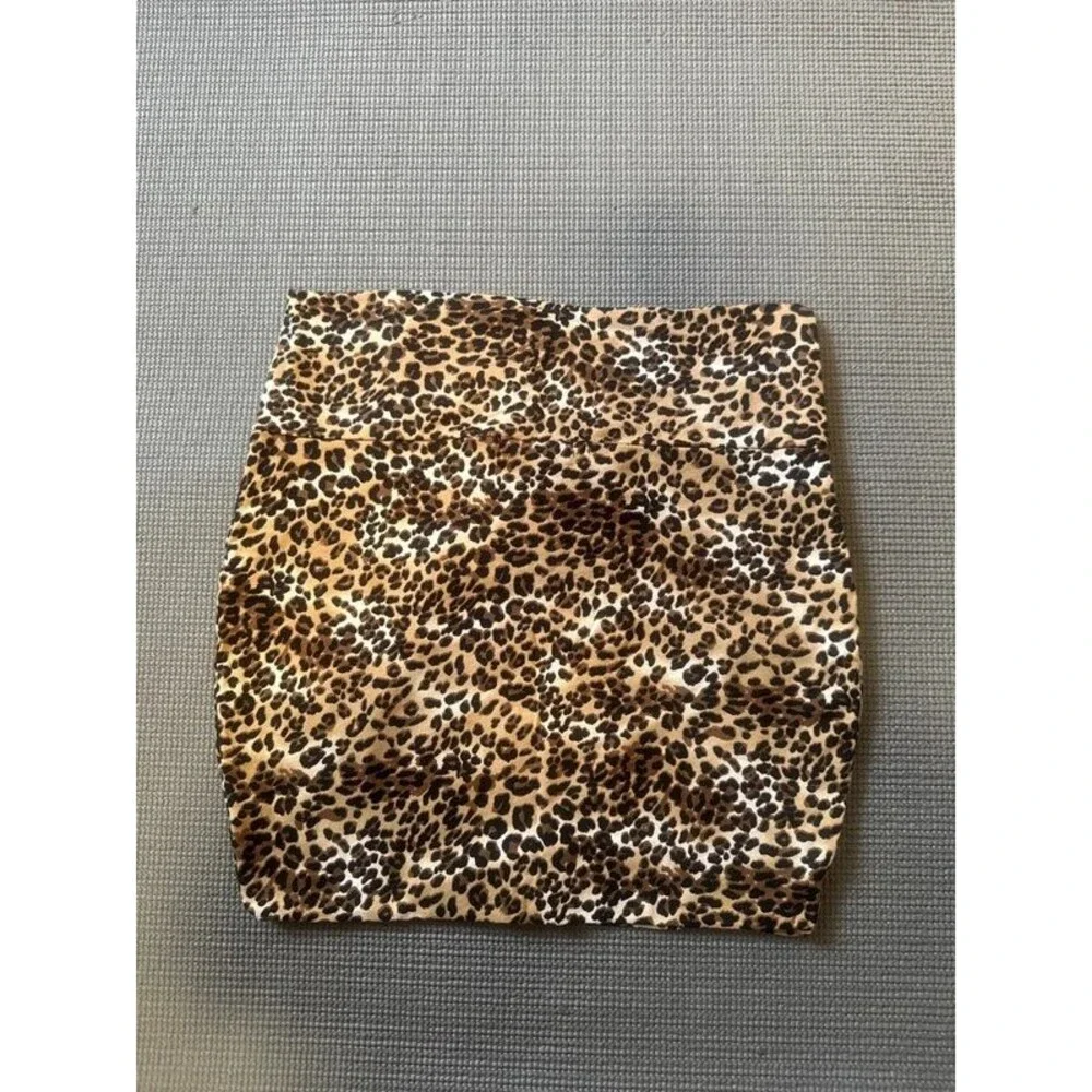Wet Seal Y2K Cheetah Print Skirt
